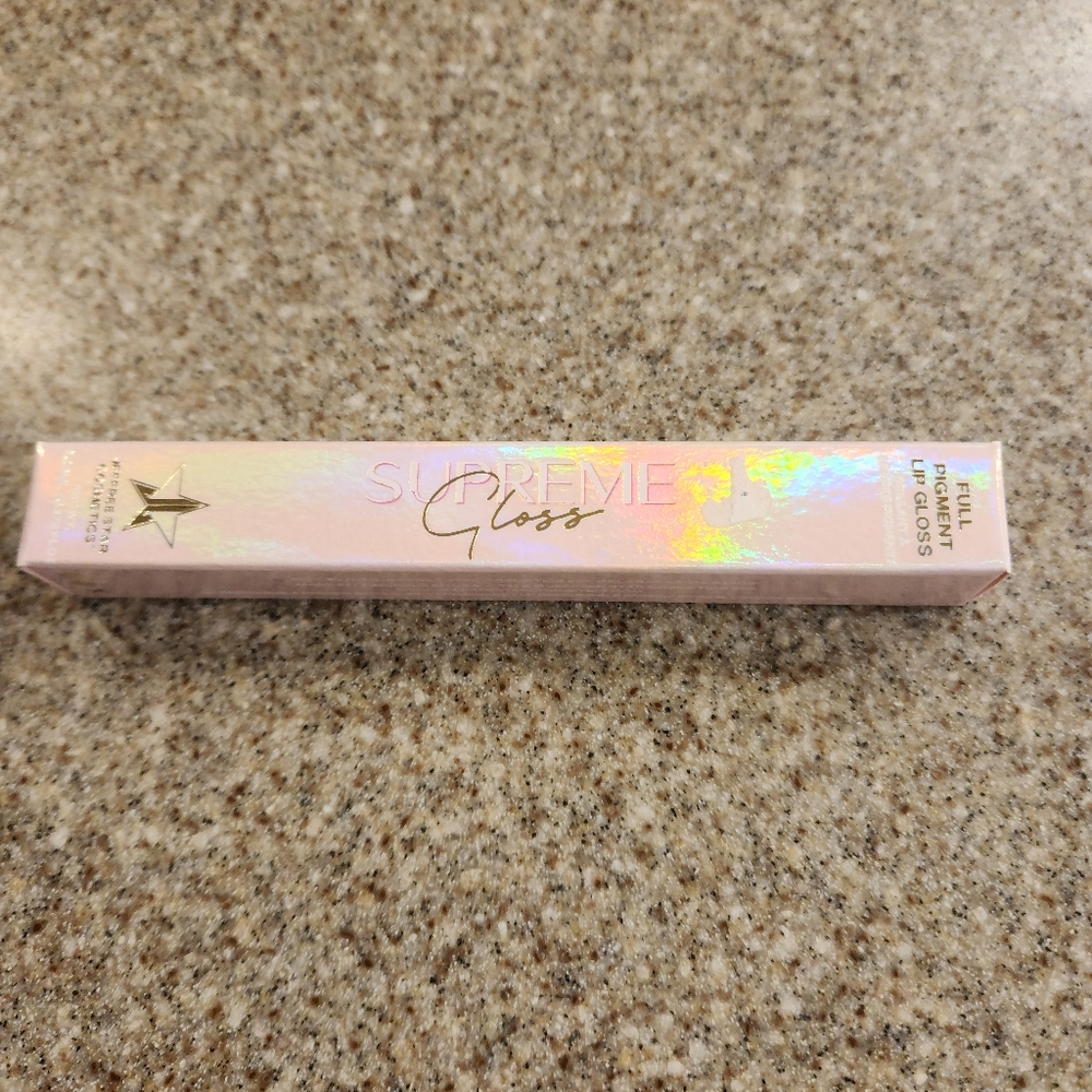 Jeffree Star Supreme Gloss "Blue Balls" Neon Blue Lipgloss NIB - Picture 5 of 8